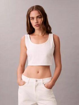Denim-toppi, jossa on Monogram koko pinnalla