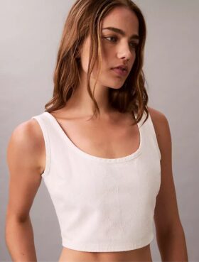 Denim-toppi, jossa on Monogram koko pinnalla