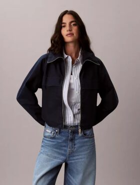 Denim-tuulitakki