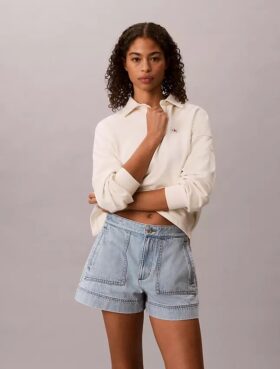 Denim-työshortsit