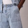 Denim-työshortsit Denim-työshortsit