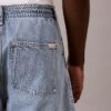 Denim-työshortsit Denim-työshortsit
