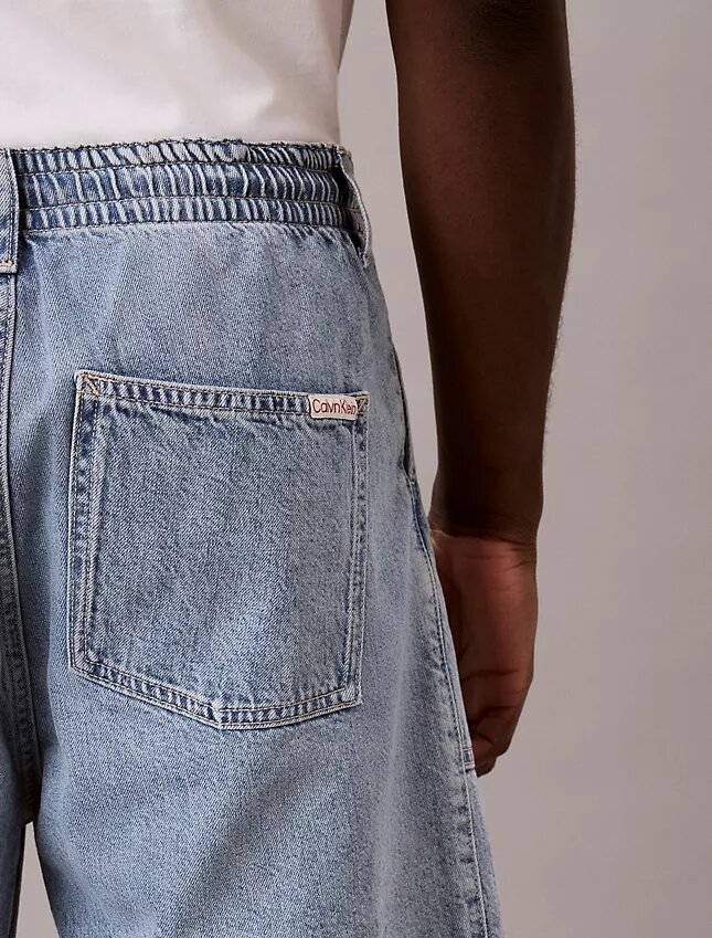 Denim-työshortsit Denim-työshortsit