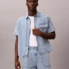 Denim Utility Shirt napit edessä