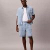 Denim Utility Shirt napit edessä