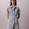 Denim-vyöinen minihame Denim-vyöinen minihame