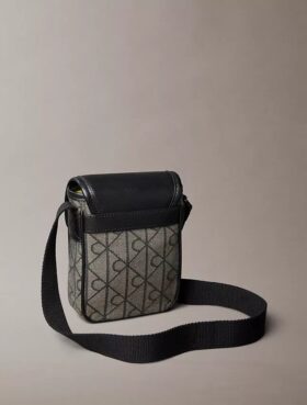 Emblem Jacquard -reportaasilaukku