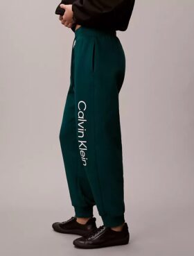 Fleece-logolla varustetut joggerit