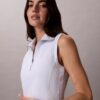 French Terry 1/4 vetoketjullinen hihaton mekko