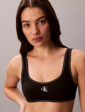 Graafinen Monogram-Bralette-uimapaitaliivi