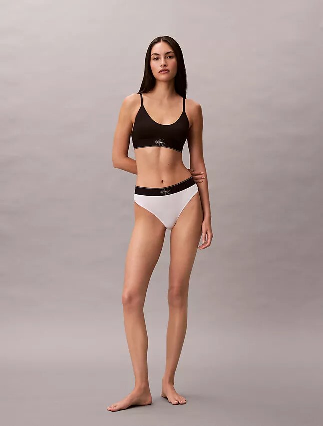 Graafinen Monogram-kuvioinen Microfiber-stretch-Thong Graafinen Monogram-kuvioinen Microfiber-stretch-Thong