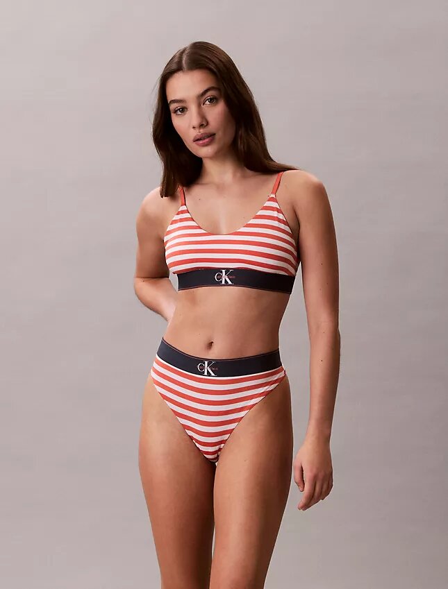 Graafinen Monogram-kuvioinen Microfiber-stretch-Thong Graafinen Monogram-kuvioinen Microfiber-stretch-Thong