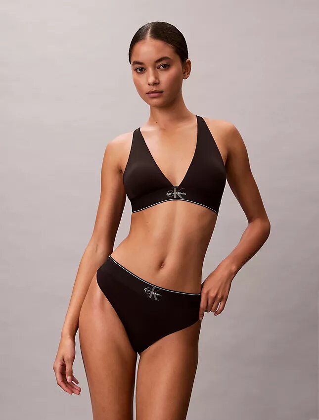 Graafinen Monogram-kuvioinen Microfiber-stretch-Thong Graafinen Monogram-kuvioinen Microfiber-stretch-Thong