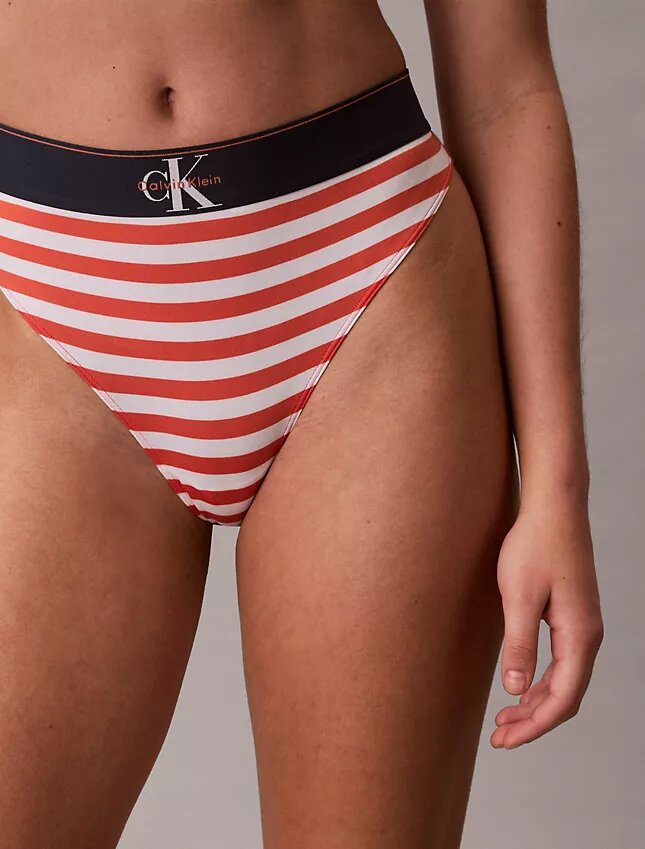 Graafinen Monogram-kuvioinen Microfiber-stretch-Thong Graafinen Monogram-kuvioinen Microfiber-stretch-Thong