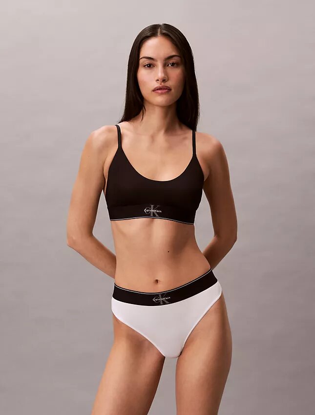 Graafinen Monogram-kuvioinen Microfiber-stretch-Thong Graafinen Monogram-kuvioinen Microfiber-stretch-Thong