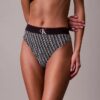 Graafinen Monogram-kuvioinen Microfiber-stretch-Thong Graafinen Monogram-kuvioinen Microfiber-stretch-Thong