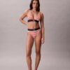 Graafinen Monogram-Microfiber-stretch-korkeavyötäröinen Bikini-alushousu Graafinen Monogram-Microfiber-stretch-korkeavyötäröinen Bikini-alushousu