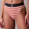 Graafinen Monogram-Microfiber-stretch-korkeavyötäröinen Bikini-alushousu Graafinen Monogram-Microfiber-stretch-korkeavyötäröinen Bikini-alushousu