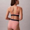 Graafinen Monogram-Microfiber-stretch-korkeavyötäröinen Bikini-alushousu Graafinen Monogram-Microfiber-stretch-korkeavyötäröinen Bikini-alushousu