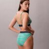 Graafinen Monogram-Microfiber-stretch-korkeavyötäröinen Bikini-alushousu Graafinen Monogram-Microfiber-stretch-korkeavyötäröinen Bikini-alushousu