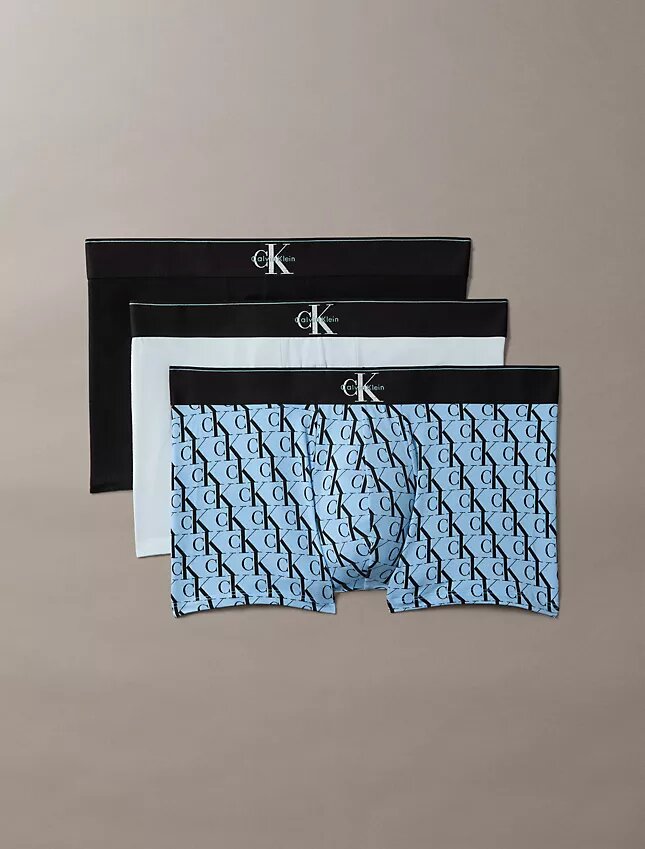 Graafinen monogrammi, Cotton Stretch, 3-pakkaus Graafinen monogrammi, Cotton Stretch, 3-pakkaus