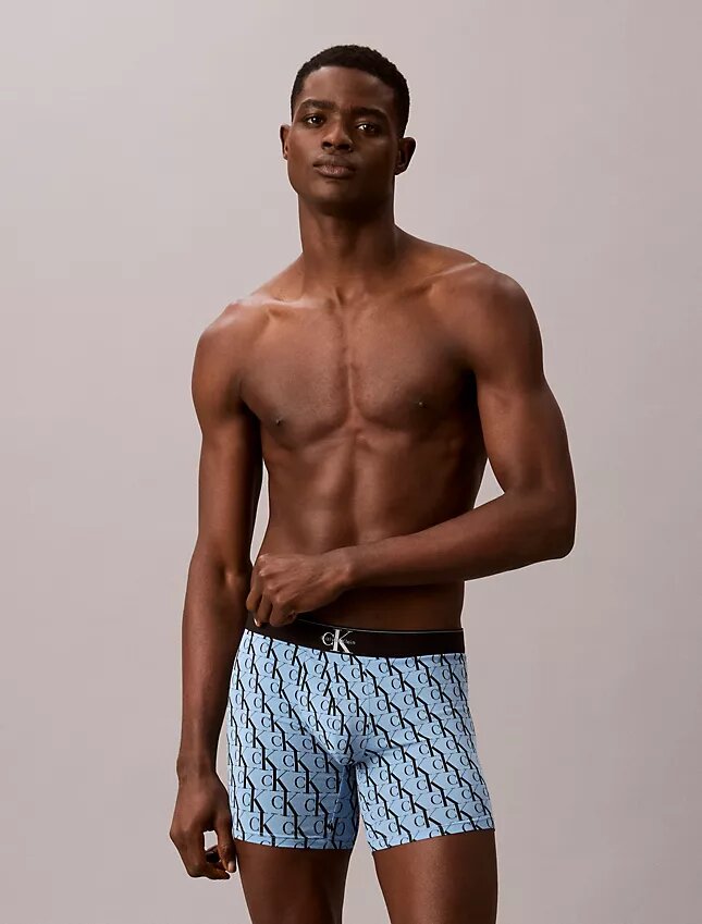 Graafinen monogrammi, Cotton Stretch, 3-pakkaus Boxer Brief Graafinen monogrammi, Cotton Stretch, 3-pakkaus Boxer Brief