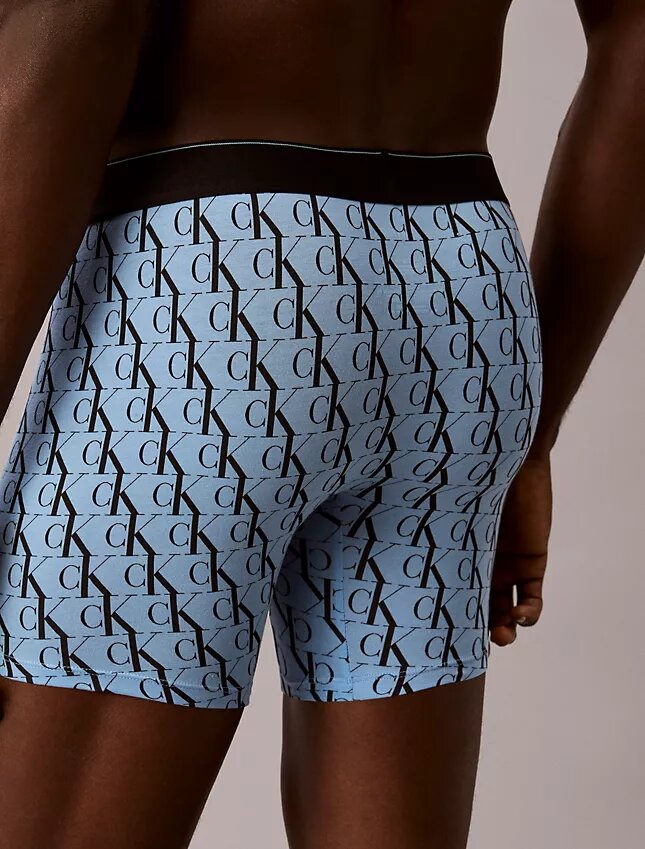 Graafinen monogrammi, Cotton Stretch, 3-pakkaus Boxer Brief Graafinen monogrammi, Cotton Stretch, 3-pakkaus Boxer Brief