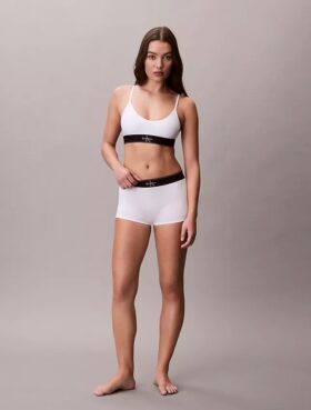 Graafinen monogrammi, Microfiber, joustava, Unlined Bralette Graafinen monogrammi, Microfiber, joustava, Unlined Bralette