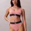Graafinen monogrammi, Microfiber, joustava, Unlined Bralette Graafinen monogrammi, Microfiber, joustava, Unlined Bralette