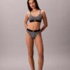 Graafinen monogrammi, Microfiber, joustava, Unlined Bralette Graafinen monogrammi, Microfiber, joustava, Unlined Bralette