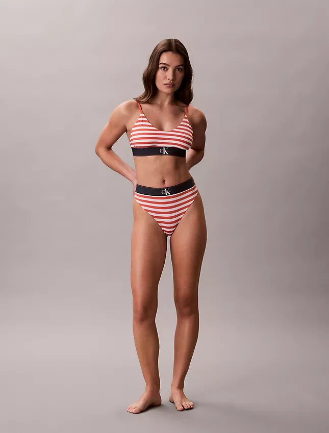 Graafinen monogrammi, Microfiber, joustava, Unlined Bralette Graafinen monogrammi, Microfiber, joustava, Unlined Bralette