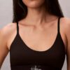 Graafinen monogrammi, Microfiber, joustava, Unlined Bralette Graafinen monogrammi, Microfiber, joustava, Unlined Bralette