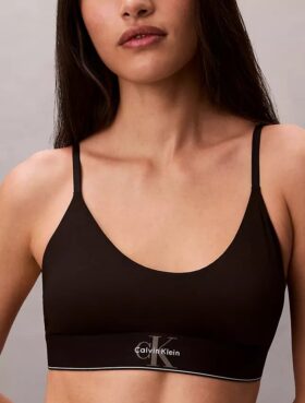 Graafinen monogrammi, Microfiber, joustava, Unlined Bralette Graafinen monogrammi, Microfiber, joustava, Unlined Bralette