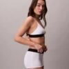 Graafinen monogrammi, Microfiber, joustava, Unlined Bralette Graafinen monogrammi, Microfiber, joustava, Unlined Bralette