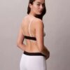 Graafinen monogrammi, Microfiber, joustava, Unlined Bralette Graafinen monogrammi, Microfiber, joustava, Unlined Bralette