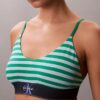 Graafinen monogrammi, Microfiber, joustava, Unlined Bralette Graafinen monogrammi, Microfiber, joustava, Unlined Bralette