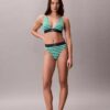 Graafinen monogrammi-Microfiber-kuituinen joustava, kevyesti vuorattu kolmiomallinen Bralette Graafinen monogrammi-Microfiber-kuituinen joustava, kevyesti vuorattu kolmiomallinen Bralette