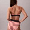 Graafinen monogrammi-Microfiber-kuituinen joustava, kevyesti vuorattu kolmiomallinen Bralette Graafinen monogrammi-Microfiber-kuituinen joustava, kevyesti vuorattu kolmiomallinen Bralette