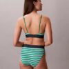 Graafinen monogrammi-Microfiber-kuituinen joustava, kevyesti vuorattu kolmiomallinen Bralette Graafinen monogrammi-Microfiber-kuituinen joustava, kevyesti vuorattu kolmiomallinen Bralette