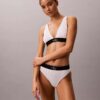 Graafinen monogrammi-Microfiber-kuituinen joustava, kevyesti vuorattu kolmiomallinen Bralette Graafinen monogrammi-Microfiber-kuituinen joustava, kevyesti vuorattu kolmiomallinen Bralette