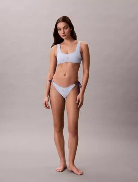 Graafinen monogrammi-uimapuku, sivusidottavat bikinialaosat