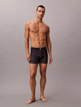 Graafinen monogrammikuvioinen Microfiber-stretch-Boxer Brief Graafinen monogrammikuvioinen Microfiber-stretch-Boxer Brief
