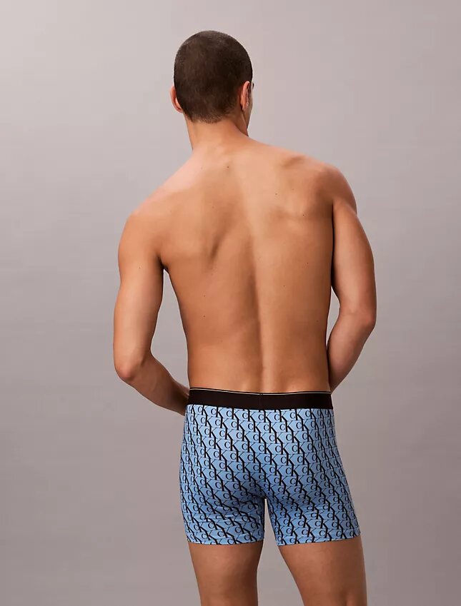 Graafinen monogrammikuvioinen Microfiber-stretch-Boxer Brief Graafinen monogrammikuvioinen Microfiber-stretch-Boxer Brief