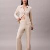 Harjattu interlock-housut Harjattu interlock-housut