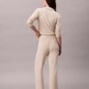 Harjattu interlock-housut Harjattu interlock-housut