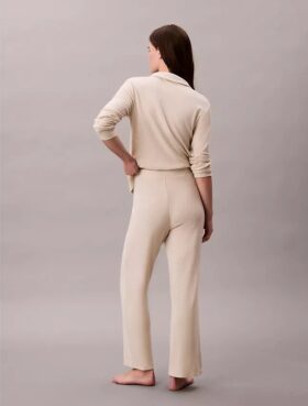 Harjattu interlock-housut