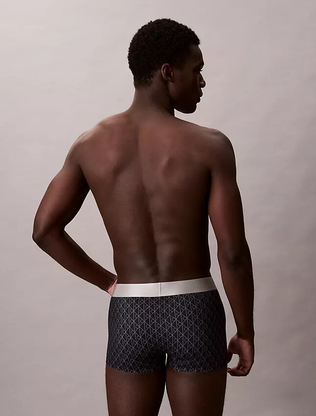 Harjattu Microfiber-materiaaliin perustuva joustava Low Rise Trunk-alushousu Harjattu Microfiber-materiaaliin perustuva joustava Low Rise Trunk-alushousu