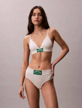 Heritage Classic Cotton Stretch Bralette, kevyesti vuorattu kolmiomallinen Bralette Heritage Classic Cotton Stretch Bralette, kevyesti vuorattu kolmiomallinen Bralette