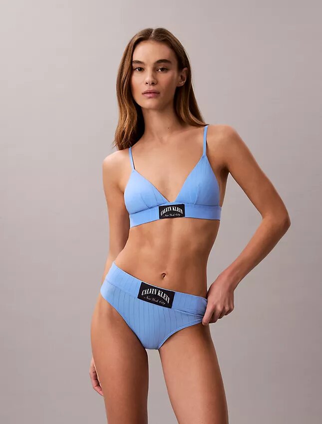 Heritage Classic Cotton Stretch Bralette, kevyesti vuorattu kolmiomallinen Bralette Heritage Classic Cotton Stretch Bralette, kevyesti vuorattu kolmiomallinen Bralette