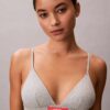 Heritage Classic Cotton Stretch Bralette, kevyesti vuorattu kolmiomallinen Bralette Heritage Classic Cotton Stretch Bralette, kevyesti vuorattu kolmiomallinen Bralette